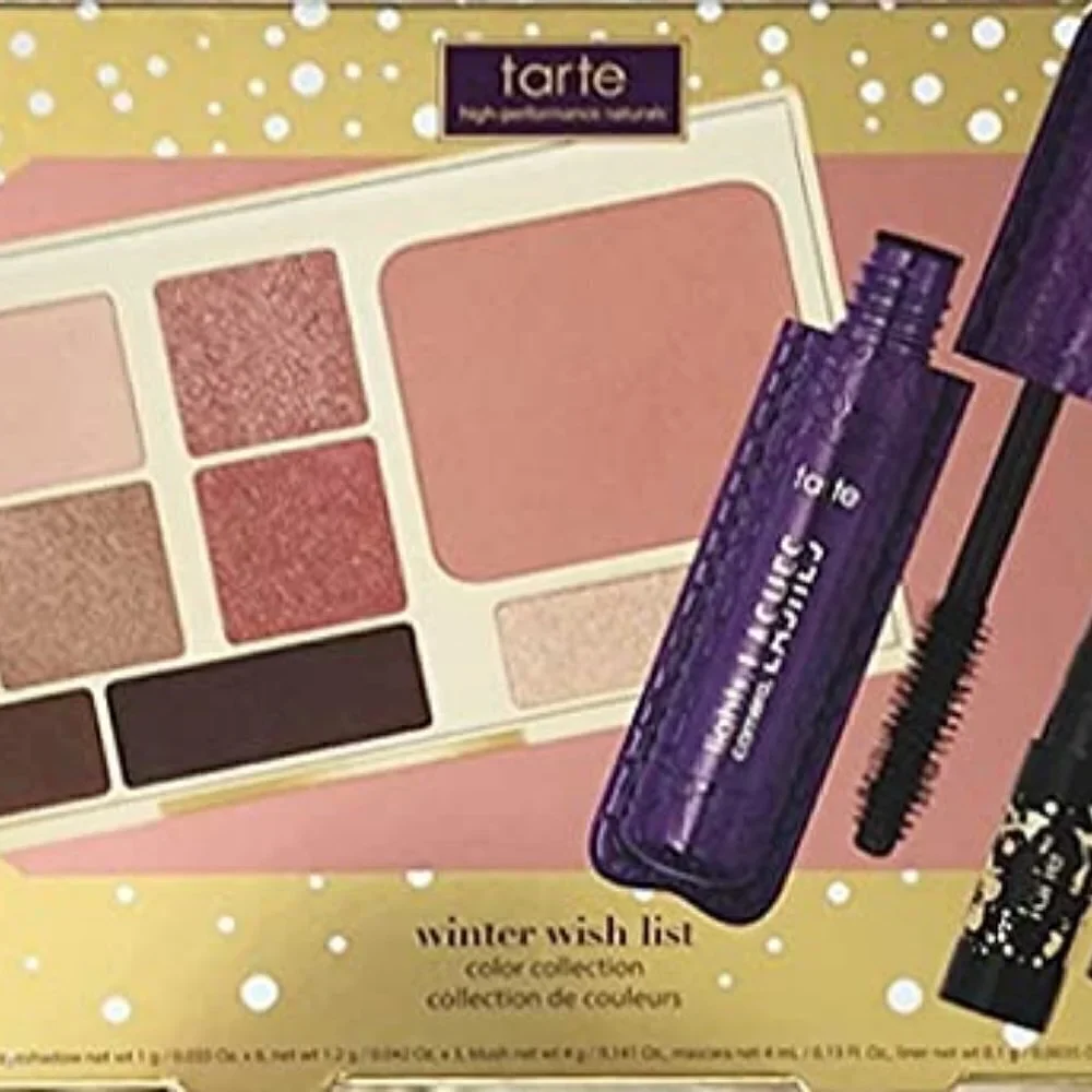 Tarte Winter Wish List Collection Eye & cheek palette, eyeliner & mascara Trio